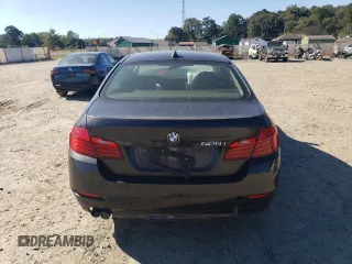 2015 BMW 5 Series 528i xDrive with VIN WBA5A7C55FD620599, listed as a Copart auction lot 74997904 with 119,474 mi miles and Salvage title. Bid and sale history available at DreamBid. Image 6.