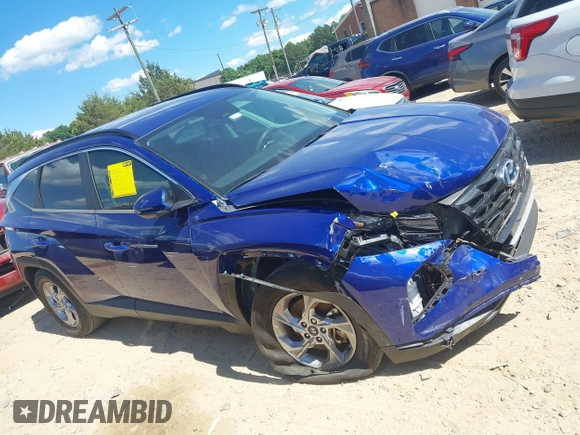 2022 Hyundai Tucson SEL with VIN 5NMJB3AE3NH059349, listed as a IAAI auction lot 42330576 with 27,010 mi miles and . Bid and sale history available at DreamBid. Image 13.