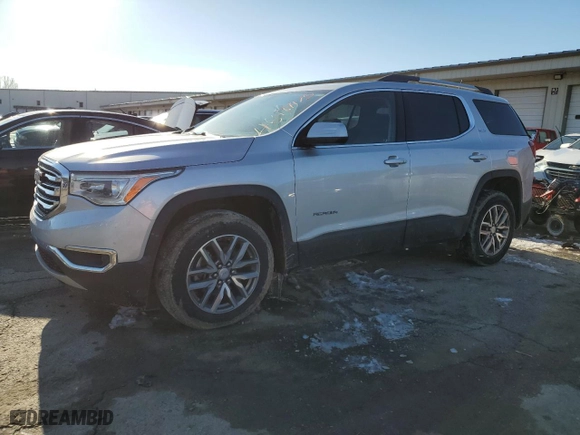 2017 GMC Acadia SLE with VIN 1GKKNLLS3HZ293087, listed as a Copart auction lot 46487175 with 70,686 mi miles and Salvage Title. Bid and sale history available at carsss.com. Image 1.