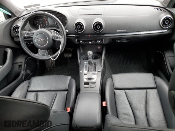 2015 Audi A3 2.0T Prestige with VIN WAUKFGFFXF1006643, listed as a Copart auction lot 58485264 with 81,084 mi miles and Salvage Title. Bid and sale history available at carsss.com. Image 8.