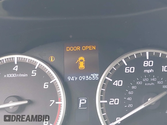 2017 Acura RDX w/Technology Pkg with VIN 5J8TB4H58HL020832, listed as a IAAI auction lot 41628273 with 93,635 mi miles. Bid and sale history available at carsss.com. Image 15.