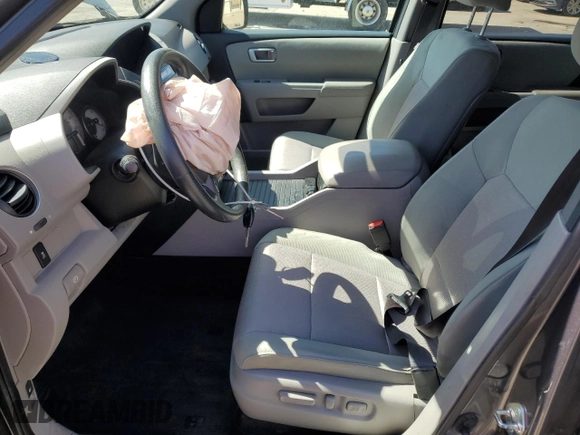 2015 Honda Pilot SE with VIN 5FNYF4H32FB078068, listed as a Copart auction lot 49504905 with 127,547 mi miles and Salvage title. Bid and sale history available at DreamBid. Image 7.