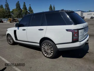 2017 Land Rover Range Rover z VIN SALGR2FVXHA377114, wystawiony jako Copart lot #63293205 z przebiegiem 69 846 mil mil oraz Czysty tytuł • Clean title. Historia ofert i sprzedaży dostępna na DreamBid. Obrazek 2.