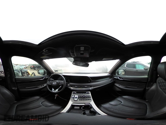 2022 Hyundai Palisade Calligraphy z VIN KM8R74HE1NU401191, wystawiony jako IAAI lot #41914554 z przebiegiem 64 205 mil mil oraz . Historia ofert i sprzedaży dostępna na DreamBid. Obrazek 19.