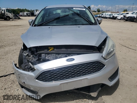 2016 Ford Focus SE with VIN 1FADP3F22GL347920, listed as a Copart auction lot 58447525 with Not provided miles and Salvage title. Bid and sale history available at DreamBid. Image 5.