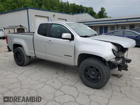 2018 Chevrolet Colorado 4WD Work Truck with VIN 1GCHTBEN2J1208385, listed as a Copart auction lot 57336815 with 136,098 mi miles and Salvage title. Bid and sale history available at DreamBid. Image 4.