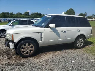 2008 Land Rover Range Rover HSE with VIN SALME15488A266871, listed as a Copart auction lot 76244644 with 206,111 mi miles and Salvage Title. Bid and sale history available at DreamBid. Image 1.