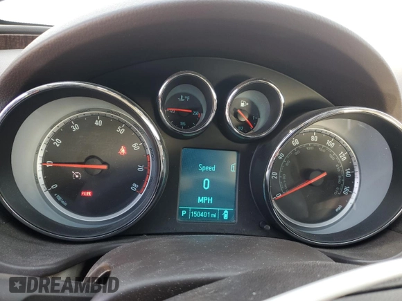 2012 Buick Regal Premium 1 with VIN 2G4GS5EK4C9208145, listed as a Copart auction lot 44690085 with 150,401 mi miles and Salvage Title. Bid and sale history available at DreamBid. Image 9.