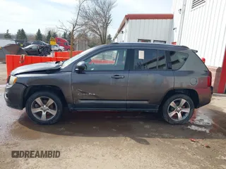 2016 Jeep Compass High Altitude Edition with VIN 1C4NJCEA4GD806920, listed as a IAAI auction lot 41163826 with 129,104 mi miles. Bid and sale history available at carsss.com. Image 14.