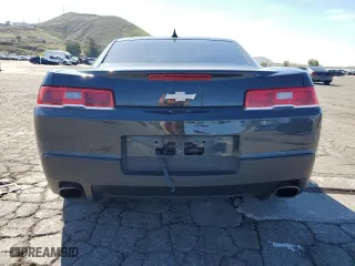 2014 Chevrolet Camaro LS with VIN 2G1FA1E39E9192377, listed as a Copart auction lot 47696065 with 112,549 mi miles and Salvage Title. Bid and sale history available at carsss.com. Image 6.