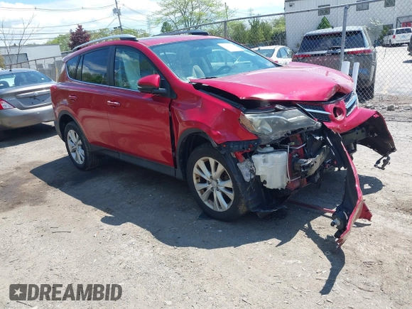 2014 Toyota RAV4 Limited z VIN 2T3DFREV7EW125590, wystawiony jako IAAI lot #42223443 z przebiegiem 106 248 mil mil oraz . Historia ofert i sprzedaży dostępna na DreamBid. Obrazek 1.