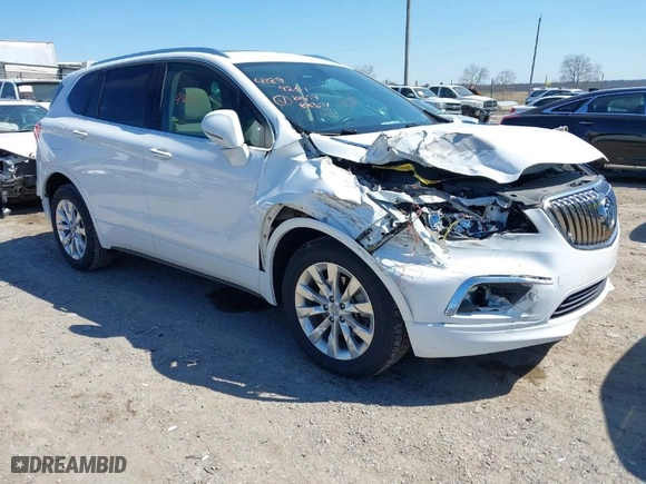 2017 Buick Envision Essence with VIN LRBFXDSA3HD043270, listed as a IAAI auction lot 41899201 with 44,816 mi miles. Bid and sale history available at carsss.com. Image 1.