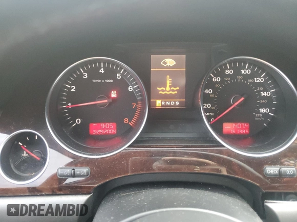 2005 Audi A8 L with VIN WAUML44E65N016605, listed as a Copart auction lot 86596774 with 161,385 mi miles and Clean Title. Bid and sale history available at carsss.com. Image 9.