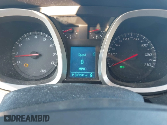2012 Chevrolet Equinox LT w/2LT with VIN 2GNFLNE57C6353177, listed as a IAAI auction lot 41325005 with 227,581 mi miles. Bid and sale history available at carsss.com. Image 7.