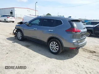 2020 Nissan Rogue SV with VIN JN8AT2MT8LW016660, listed as a IAAI auction lot 41805103 with 121,669 mi miles. Bid and sale history available at carsss.com. Image 3.