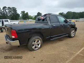 2018 Ram 1500 Big Horn with VIN 1C6RR7GG8JS310712, listed as a Copart auction lot 54165265 with 129,619 mi miles and Salvage title. Bid and sale history available at DreamBid. Image 3.