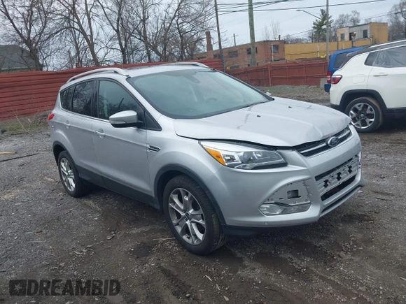 2016 Ford Escape Titanium with VIN 1FMCU9J93GUC55811, listed as a IAAI auction lot 41961519 with 99,878 mi miles. Bid and sale history available at carsss.com. Image 1.