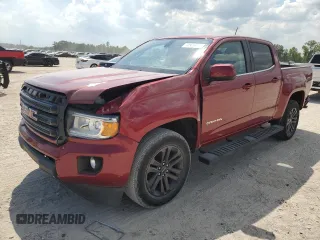 2019 GMC Canyon 4WD SLE with VIN 1GTG6CEN6K1322416, listed as a Copart auction lot 72979264 with 66,331 mi miles and Salvage Title. Bid and sale history available at carsss.com. Image 1.