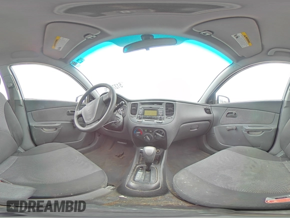 2009 Kia Rio LX with VIN KNADE223396443465, listed as a Copart auction lot 51370975 with 110,952 mi miles and Salvage Title. Bid and sale history available at carsss.com. Image 13.