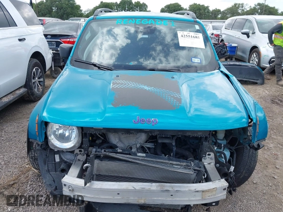 2021 Jeep Renegade Sport with VIN ZACNJDAB3MPM42343, listed as a IAAI auction lot 42551681 with 14,662 mi miles and . Bid and sale history available at DreamBid. Image 12.