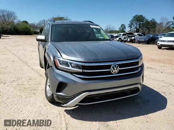 2021 Volkswagen Atlas SE with VIN 1V2WR2CA8MC578236, listed as a Copart auction lot 49133435 with 64,645 mi miles and Salvage title. Bid and sale history available at DreamBid. Image 12.