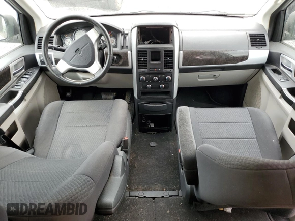 2010 Dodge Grand Caravan SXT with VIN 2D4RN5D12AR159668, listed as a Copart auction lot 49608275 with 212,903 mi miles and Salvage Title. Bid and sale history available at DreamBid. Image 8.