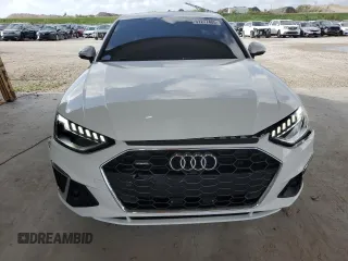 2023 Audi A4 S line Premium Plus with VIN WAUEAAF41PN015815, listed as a Copart auction lot 51277405 with 46,576 mi miles and Salvage Title. Bid and sale history available at DreamBid. Image 5.