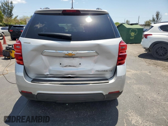 2016 Chevrolet Equinox LT with VIN 2GNALCEK5G6277288, listed as a Copart auction lot 56013855 with 77,774 mi miles and Salvage Title. Bid and sale history available at DreamBid. Image 6.