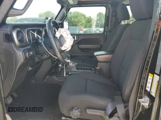 2018 Jeep Wrangler Unlimited Sport with VIN 1C4HJXDG8JW108185, listed as a Copart auction lot 58849745 with 65,097 mi miles and Salvage title. Bid and sale history available at DreamBid. Image 7.