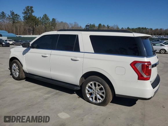 2020 Ford Expedition Max XLT with VIN 1FMJK1HT8LEA90942, listed as a Copart auction lot 43364365 with 74,347 mi miles and Salvage Title. Bid and sale history available at DreamBid. Image 2.