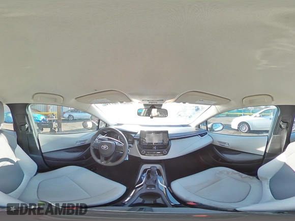 2020 Toyota Corolla L with VIN 5YFDPRAE3LP008647, listed as a Copart auction lot 53513775 with 50,960 mi miles and Salvage Title. Bid and sale history available at carsss.com. Image 12.