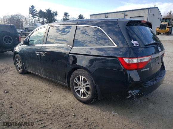 2012 Honda Odyssey EX with VIN 5FNRL5H41CB143936, listed as a Copart auction lot 43182905 with 169,573 mi miles and Clean Title. Bid and sale history available at carsss.com. Image 2.