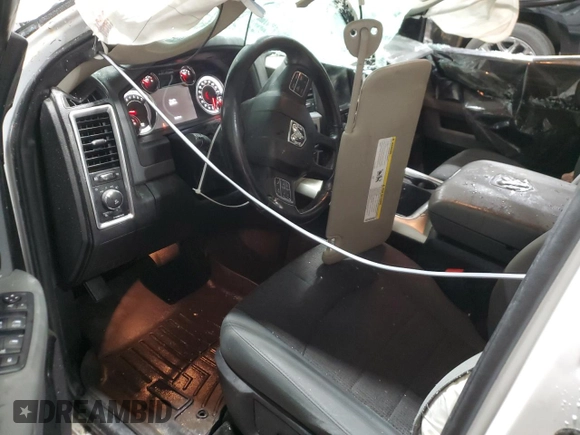 2017 Ram 1500 Big Horn with VIN 3C6RR7LT5HG505218, listed as a Copart auction lot 81803064 with 161,667 mi miles and Salvage Title. Bid and sale history available at carsss.com. Image 8.