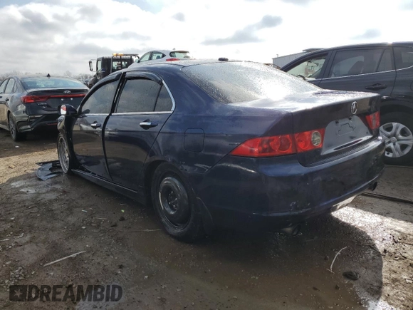 2007 Acura TSX with VIN JH4CL96867C001215, listed as a Copart auction lot 44107754 with 0 mi miles and Salvage Title. Bid and sale history available at carsss.com. Image 2.