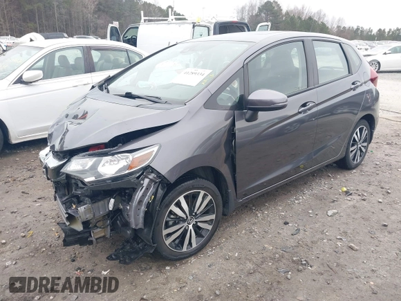 2018 Honda Fit EX-L with VIN 3HGGK5H90JM723470, listed as a IAAI auction lot 41289334 with 27,499 mi miles. Bid and sale history available at carsss.com. Image 17.