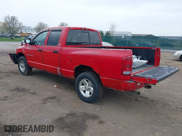 2002 Dodge 1500 with VIN 1D7HU18N02J136628, listed as a IAAI auction lot 42123559 with 190,973 mi miles and . Bid and sale history available at DreamBid. Image 3.