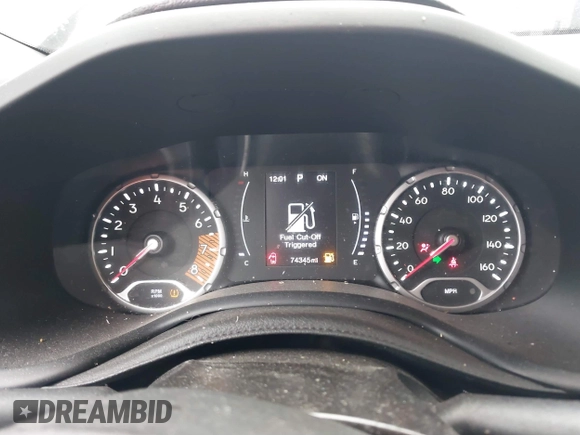 2020 Jeep Renegade Sport z VIN ZACNJBAB7LPL97605, wystawiony jako IAAI lot #41200333 z przebiegiem 74 345 mil mil oraz . Historia ofert i sprzedaży dostępna na DreamBid. Obrazek 7.