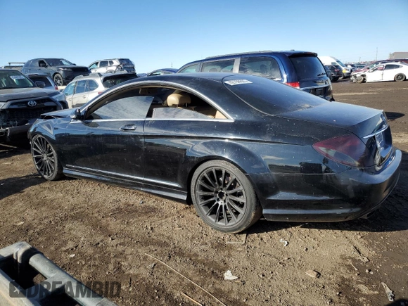 2008 Mercedes-Benz CL-Class V8 with VIN WDDEJ71X68A016612, listed as a Copart auction lot 42798605 with 111,777 mi miles and Salvage Title. Bid and sale history available at carsss.com. Image 2.