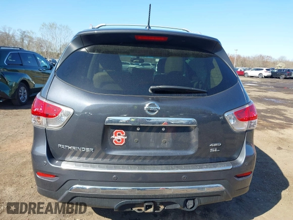 2014 Nissan Pathfinder SL z VIN 5N1AR2MM2EC701997, wystawiony jako IAAI lot #41984553 z przebiegiem 115 270 mil mil oraz . Historia ofert i sprzedaży dostępna na DreamBid. Obrazek 16.
