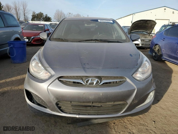 2014 Hyundai Accent SE with VIN KMHCU5AE6EU158668, listed as a Copart auction lot 46652855 with 188,511 mi miles and Clean Title. Bid and sale history available at carsss.com. Image 5.