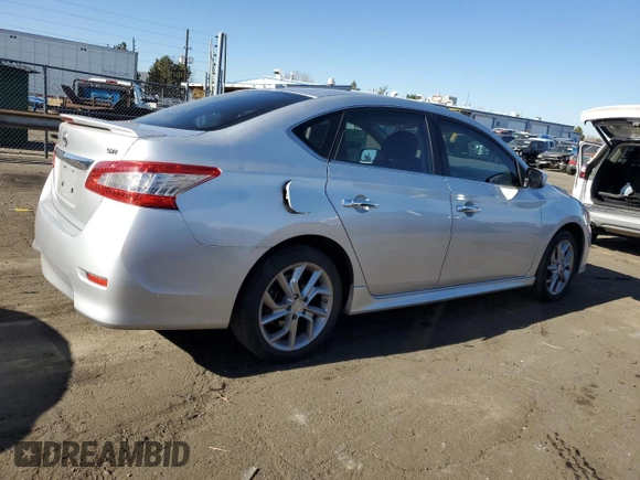 2014 Nissan Sentra S with VIN 3N1AB7APXEY313737, listed as a Copart auction lot 80930794 with 108,135 mi miles and Clean title. Bid and sale history available at DreamBid. Image 3.