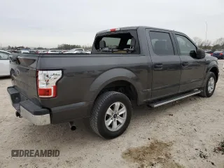 2020 Ford F-150 XL with VIN 1FTEW1CB1LKD56067, listed as a Copart auction lot 87887395 with 106,980 mi miles and Salvage Title. Bid and sale history available at carsss.com. Image 3.