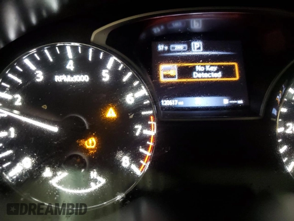 2020 Nissan Pathfinder S with VIN 5N1DR2AM2LC649334, listed as a Copart auction lot 53488155 with 120,617 mi miles and Clean title. Bid and sale history available at DreamBid. Image 9.
