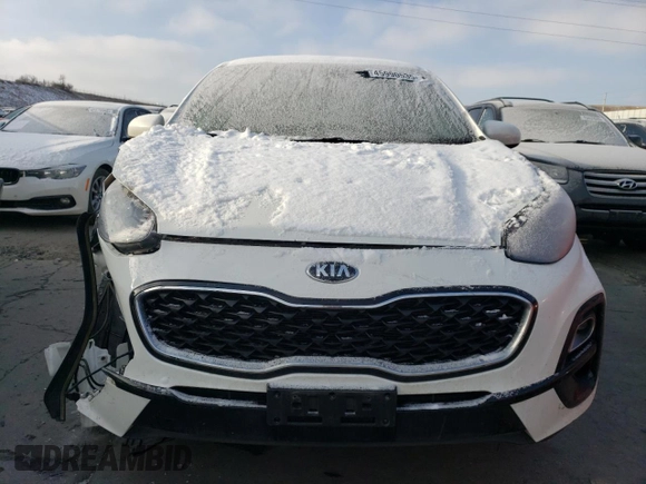 2021 Kia Sportage LX with VIN KNDPMCACXM7849384, listed as a Copart auction lot 45990535 with 70,689 mi miles and Salvage Title. Bid and sale history available at carsss.com. Image 5.
