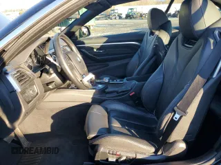 2018 BMW 4 Series 430i xDrive with VIN WBA4Z3C50JEC56661, listed as a Copart auction lot 87767045 with 38,710 mi miles and Salvage Title. Bid and sale history available at DreamBid. Image 7.