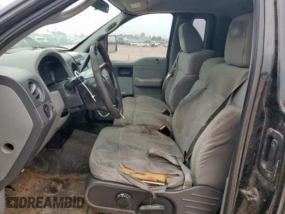 2008 Ford F-150 XL with VIN 1FTRF12278KC47297, listed as a Copart auction lot 63924155 with 345,597 mi miles and Clean title. Bid and sale history available at DreamBid. Image 7.