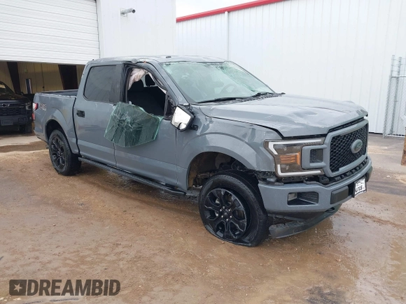 2019 Ford F-150 XL with VIN 1FTEW1EPXKKD78298, listed as a IAAI auction lot 41158508 with 76,676 mi miles and . Bid and sale history available at DreamBid. Image 1.
