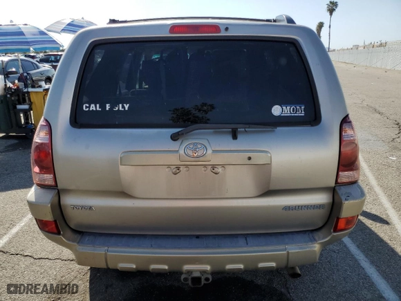 2003 Toyota 4Runner SR5 with VIN JTEZU14R330016073, listed as a Copart auction lot 50058655 with 209,890 mi miles and Clean Title. Bid and sale history available at carsss.com. Image 6.