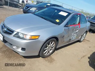 2007 Acura TSX with VIN JH4CL96827C021591, listed as a IAAI auction lot 42103581 with 175,527 mi miles. Bid and sale history available at carsss.com. Image 18.