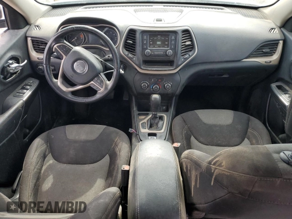 2016 Jeep Cherokee Sport with VIN 1C4PJLAB9GW312211, listed as a Copart auction lot 54890495 with 113,192 mi miles and Salvage Title. Bid and sale history available at carsss.com. Image 8.